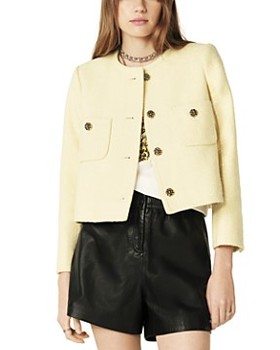 ba&sh Meredith Cropped Boxy Jacket