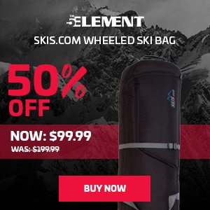 5th Element Skis.com Special Edition Wheeled Ski Bag
