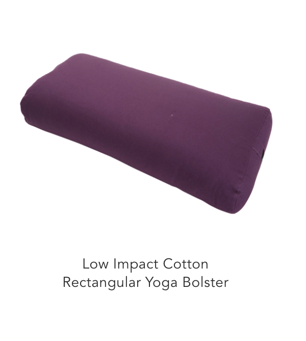 Everyday Yoga Low Impact Cotton Rectangular Yoga Bolster