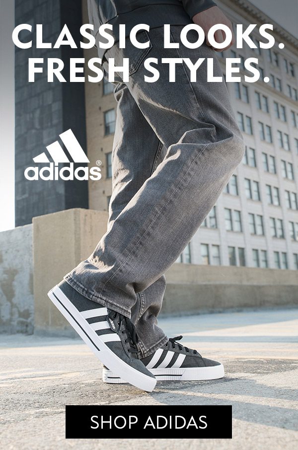 Classic looks, fresh styles. Shop Adidas. 