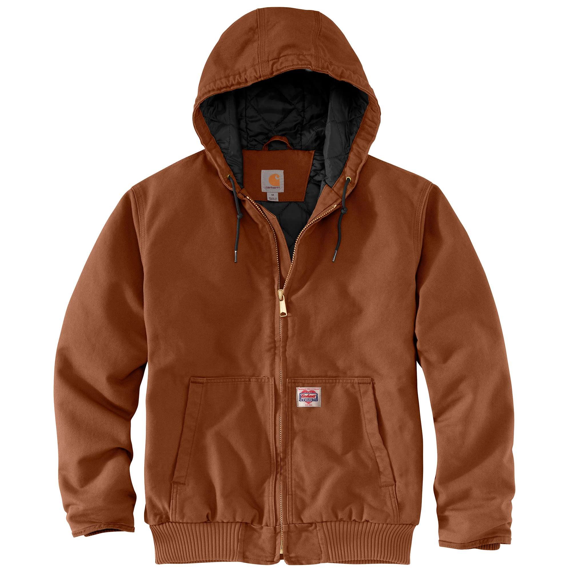 HERITAGE SANDSTONE QUILTED FLANNEL-LINED ACTIVE JAC
