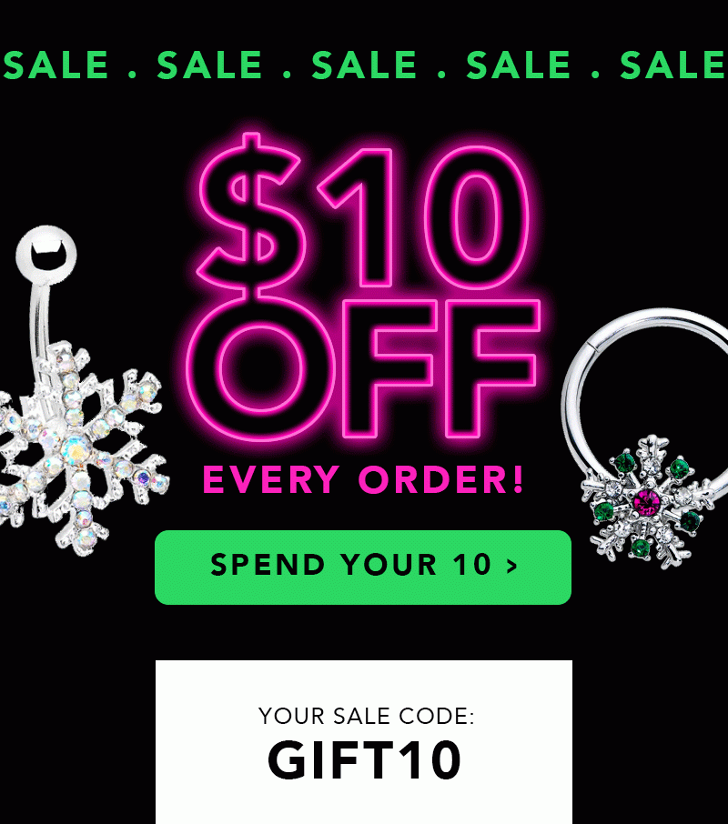 $10 Off - Use code: GIFT10