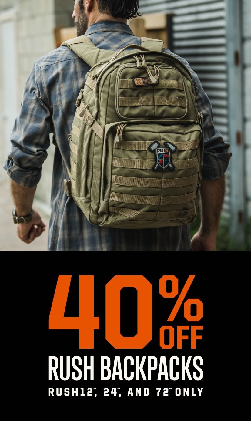 40% Off RUSH12™, 24™, and 72™