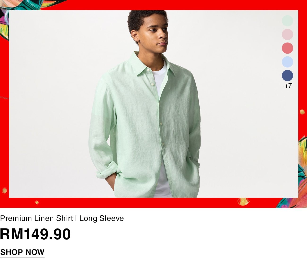 Premium Linen Shirt | Long Sleeve