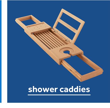 shower caddies
