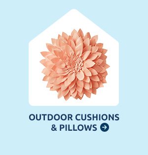 Shop outdoor cushions and pillows.