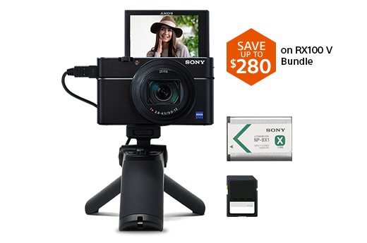 SAVE UP TP $280 on RX100 V Bundle