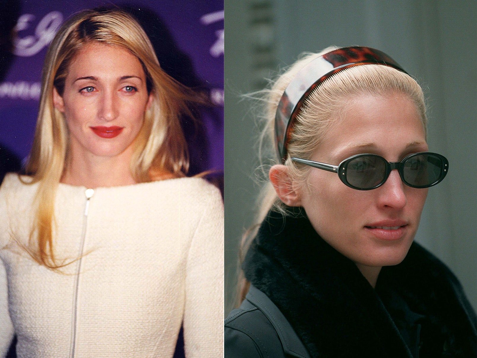 Image may contain: Carolyn Bessette-Kennedy, Carolyn Bessette-Kennedy, Carolyn Bessette-Kennedy, Accessories, and Adult