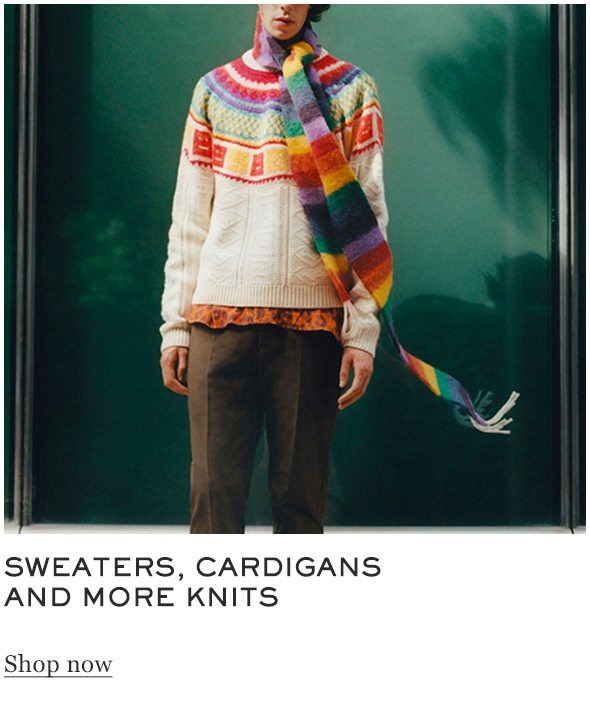 SEATERS,CARDIGANS AND MORE KNITS