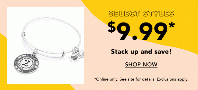 Shop Select Styles for $9.99