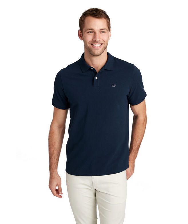 Cotton Pique Solid Polo