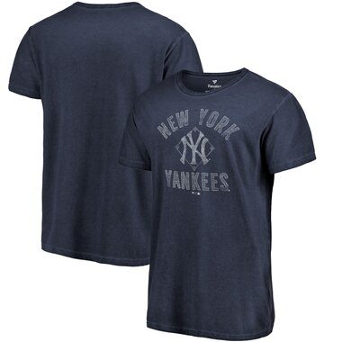 Fanatics Branded New York Yankees Navy Washed Icon T-Shirt