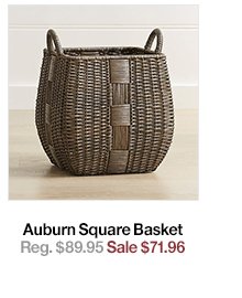 Auburn Square Basket