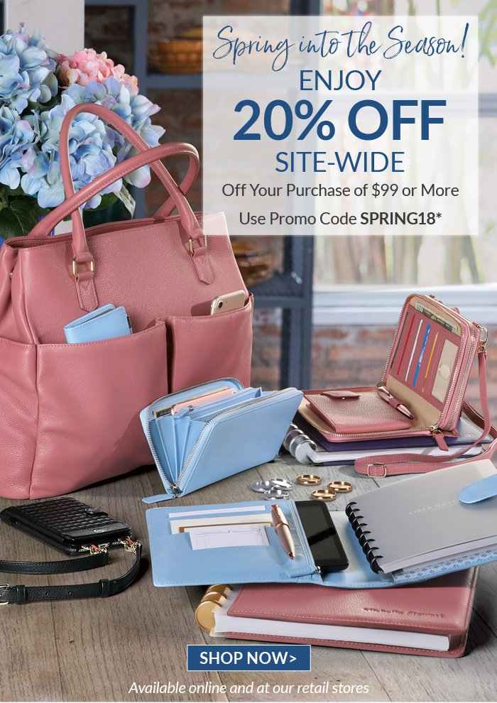 20% Off Your Purchase of $99 or More