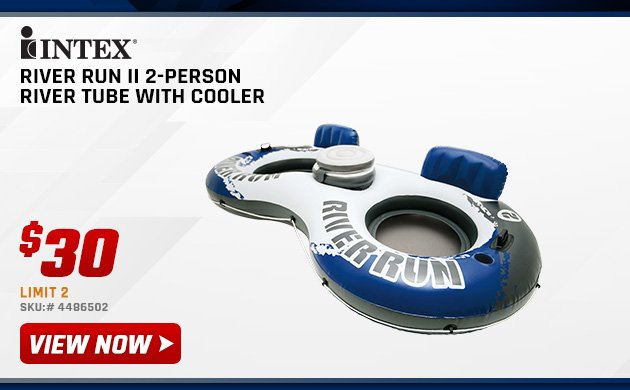 Intex River Run II 2-Person River Tube with Cooler