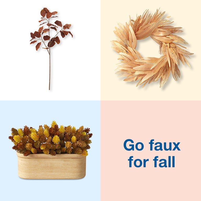 Go faux for fall