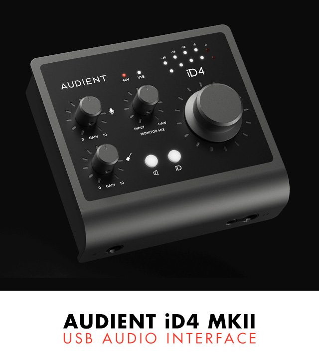 Audient iD4 MKII USB Audio Interface