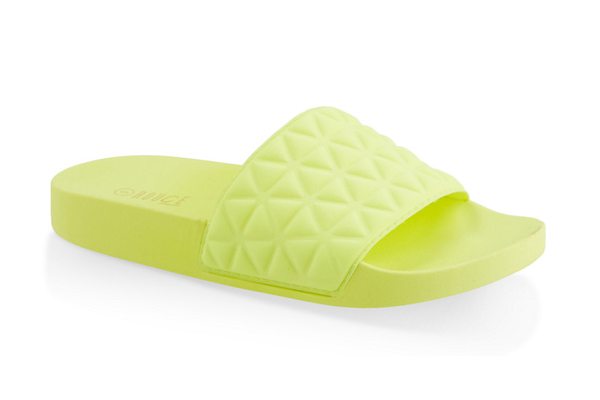 Quilted Scuba Knit Pool Slides