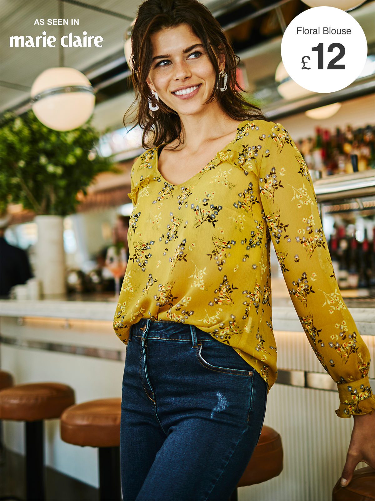 matalan yellow blouse