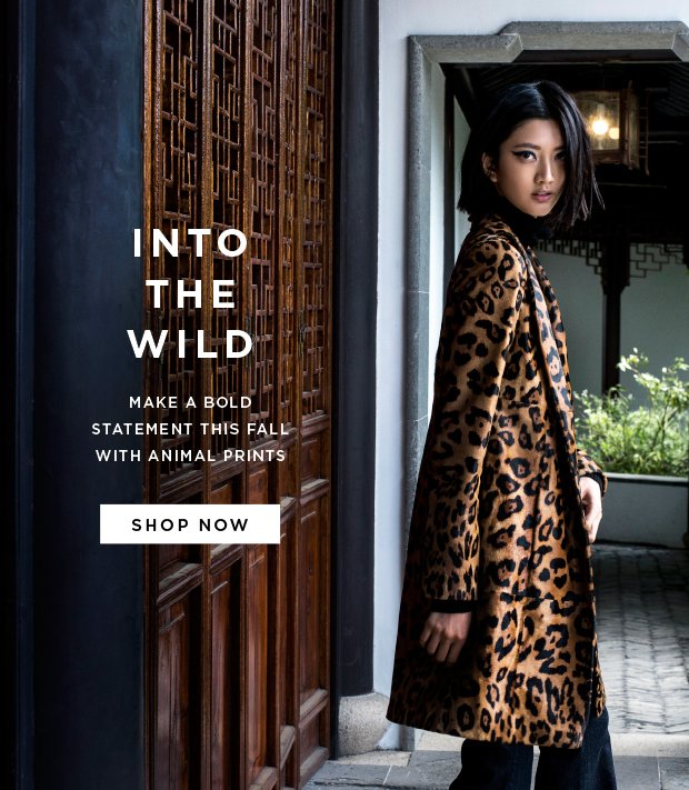 Into The Wild - Make A Bold Statement This Fall With Animal Prints