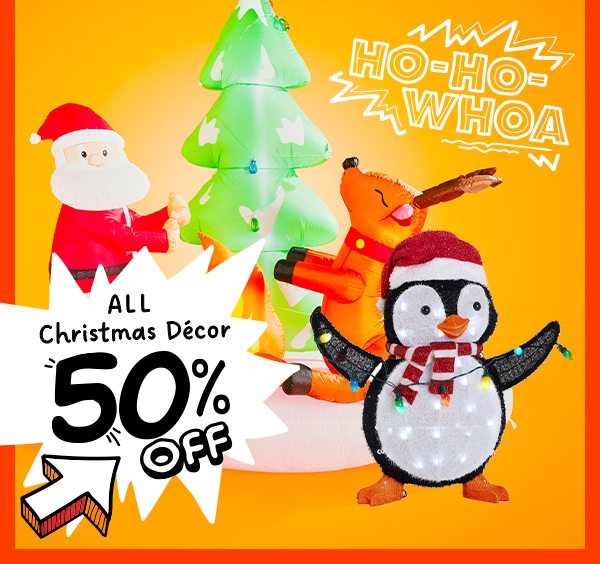 All Christmas Decor 50% Off