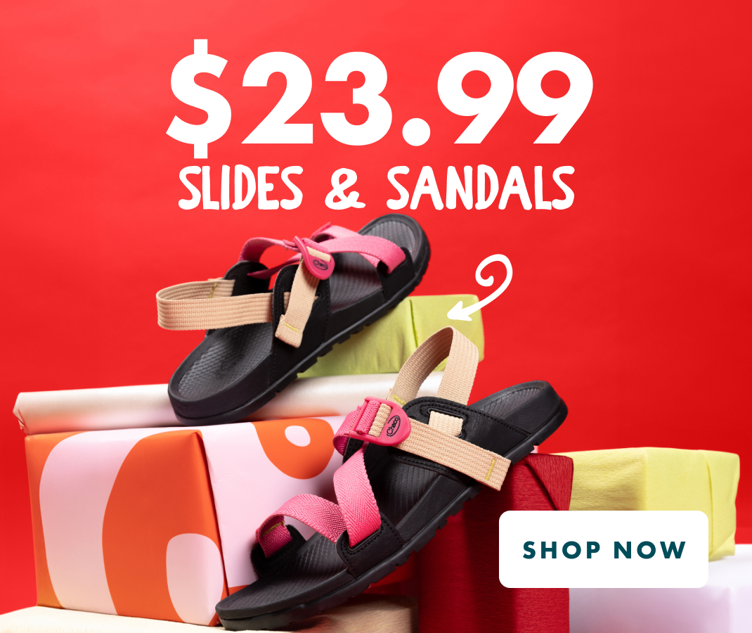 $23.99 SLIDE & SANDALS - SHOP NOW