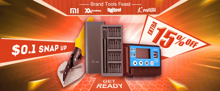 Brand Tools Feast $0.1 Snap Up