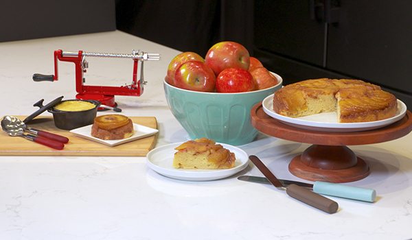 Caramelized Apple Upside-down Cake