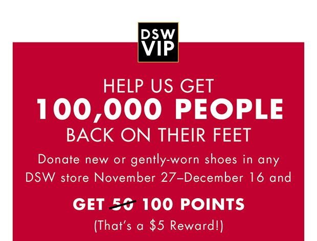 HELP US GET 100,000 PEOPLE BACK ON THEIR FEET