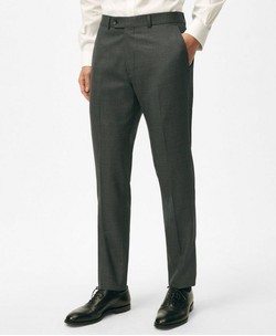 Brooks Brothers Explorer Collection Slim Fit Wool Nailhead Suit Pants