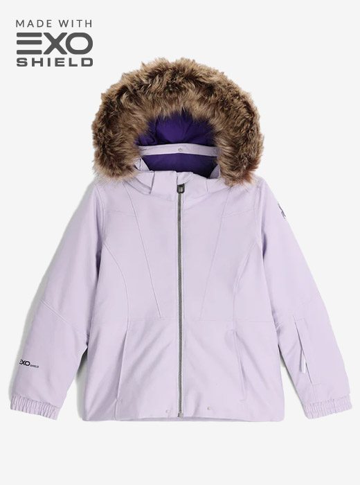 Girl's Lola Jacket - Violet Dust