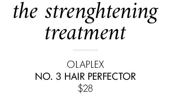 The strenghtening treatment OLAPLEX NO. 3 HAIR PERFECTOR $28