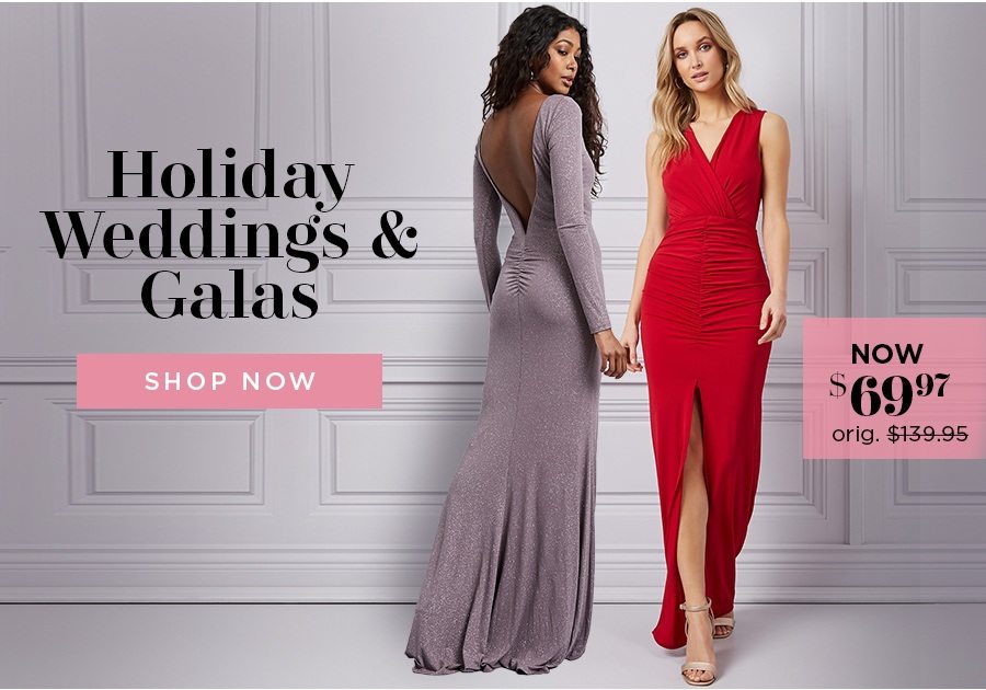 Holiday Weddings & Galas 