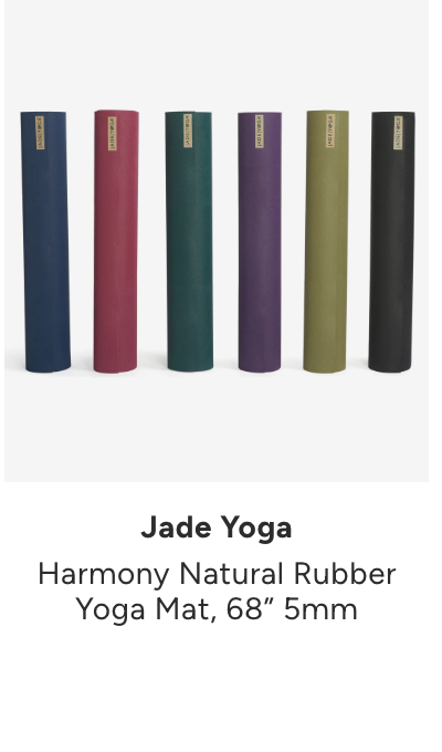 Harmony Natural Rubber Yoga Mat 68'' 5mm