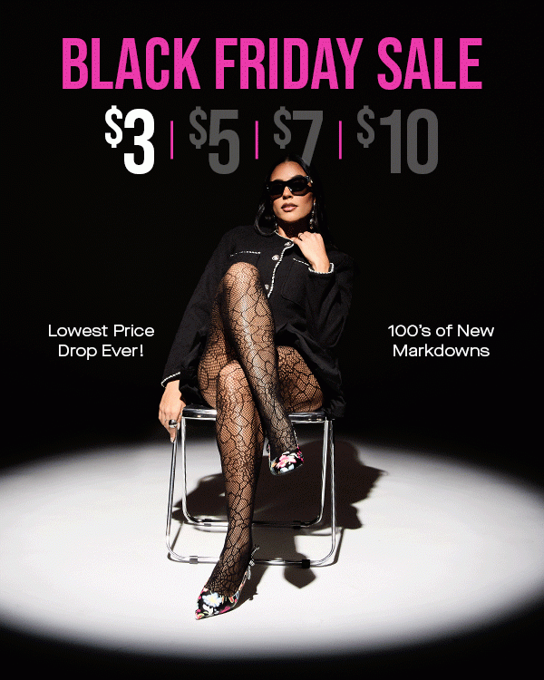 BLACK FRIDAY SALE