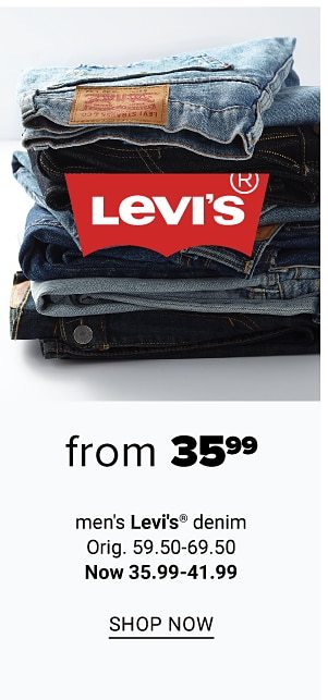 From 35.99 men's Levi's denim. Shop Now.