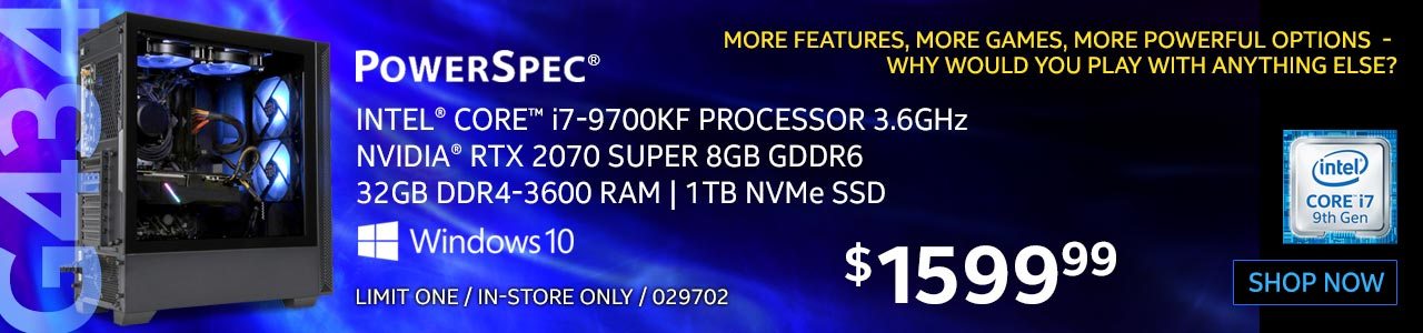 PowerSpec G434 Gaming Desktop - Shop Now