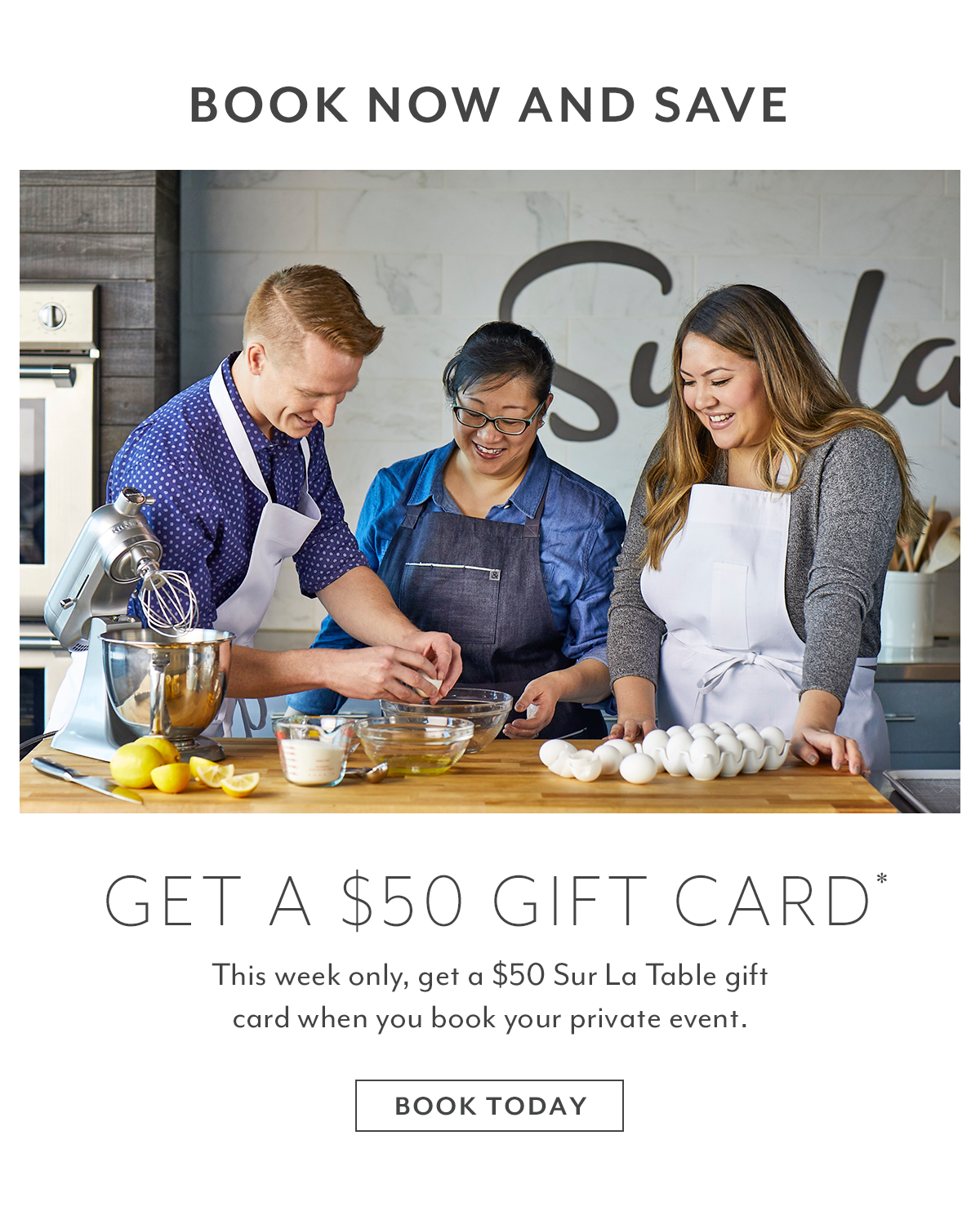 Get a $50 Gift Card