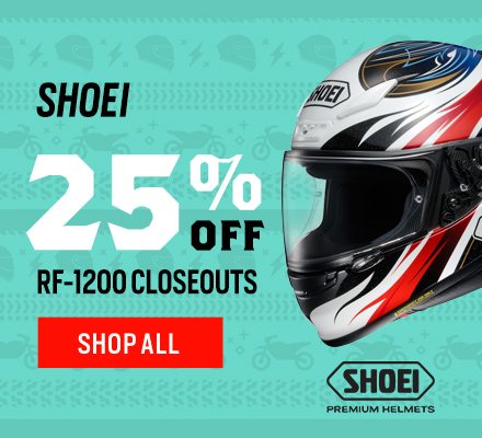 Shoei - 25% Off RF-1200 Closeouts - Shop All