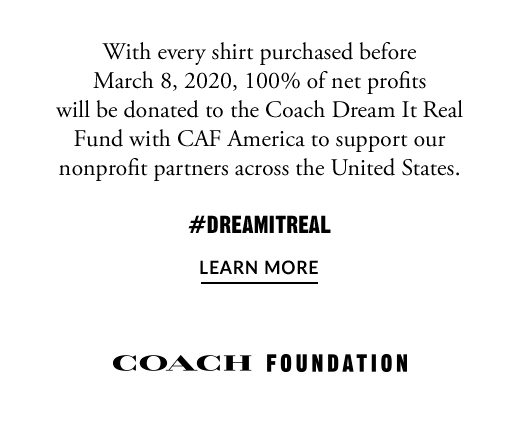 #DreamItReal | LEARN MORE | COACH FOUNDATION