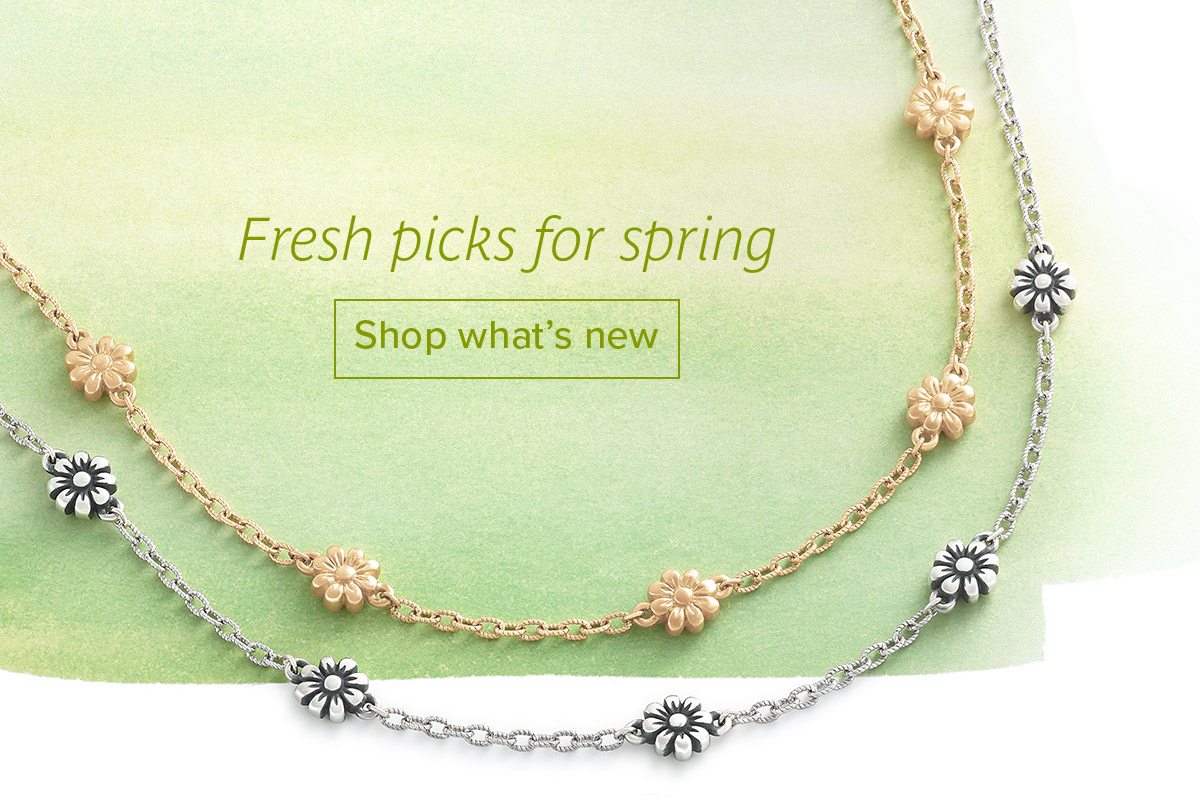 Fresh picks for spring - Shop what's new