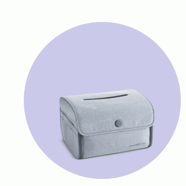 Nursery and toy uv sterilizer bag