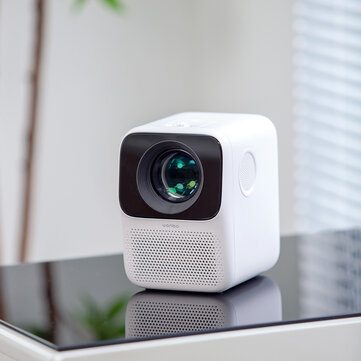 [Global Android] XIAOMI Wanbo T2MAX 1080P Mini LED Projector WIFI Android System 200ANSI Netflix YouTube Phone Same Screen Multi Language Vertical Keystone Correction Portable Cinema Home Theater Outdoor Movie Beamer