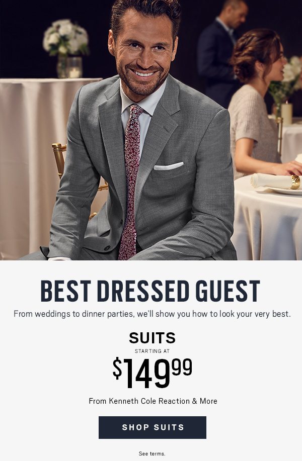Suits $149.99 - Shop Suits 