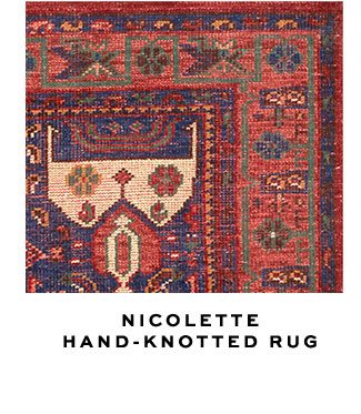 NICOLETTE HAND-KNOTTED RUG