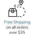 Free shipping on all orders over $35