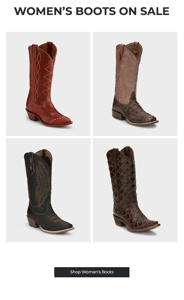 Womens Boots On Sale