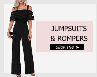 JUMPSUITS & ROMPERS