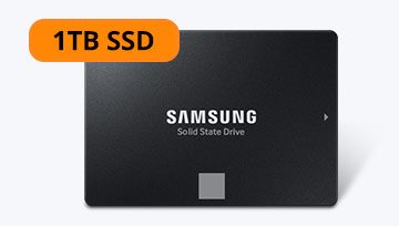 SAMSUNG 870 EVO 1TB 2.5" SATA III V-NAND SSD