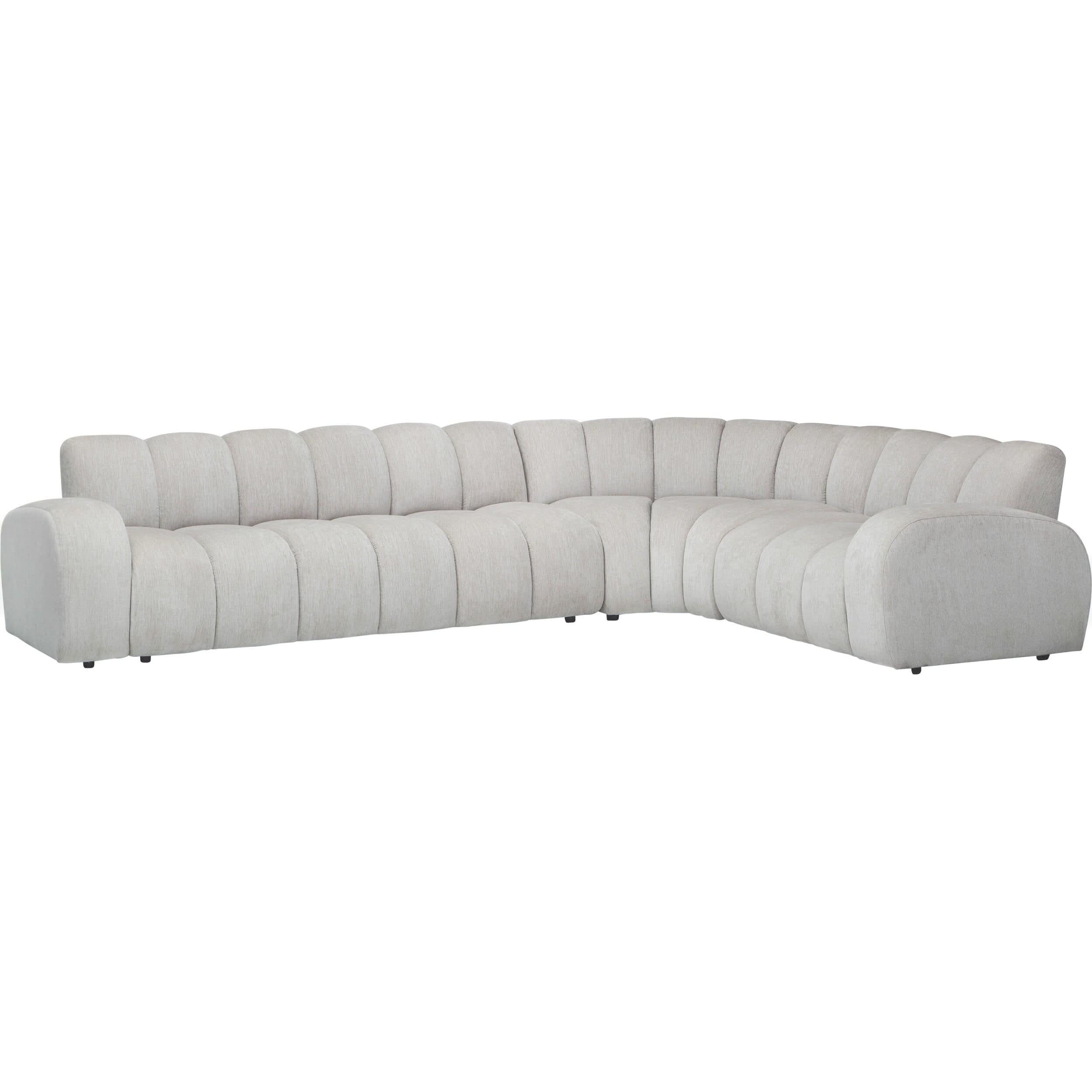 Image of Renzo Sectional, Synergy Oatmeal